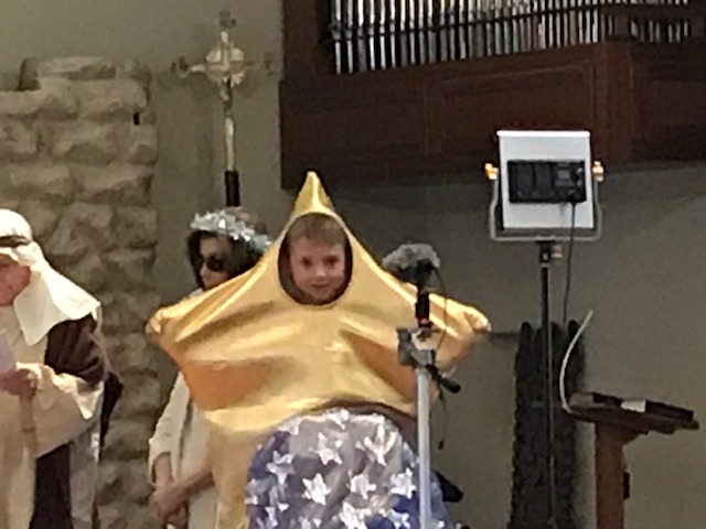2021 Christmas Pageant Star in the East Lighting the way to Jesus